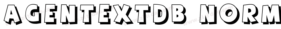 AgentExtDB Normal字体转换